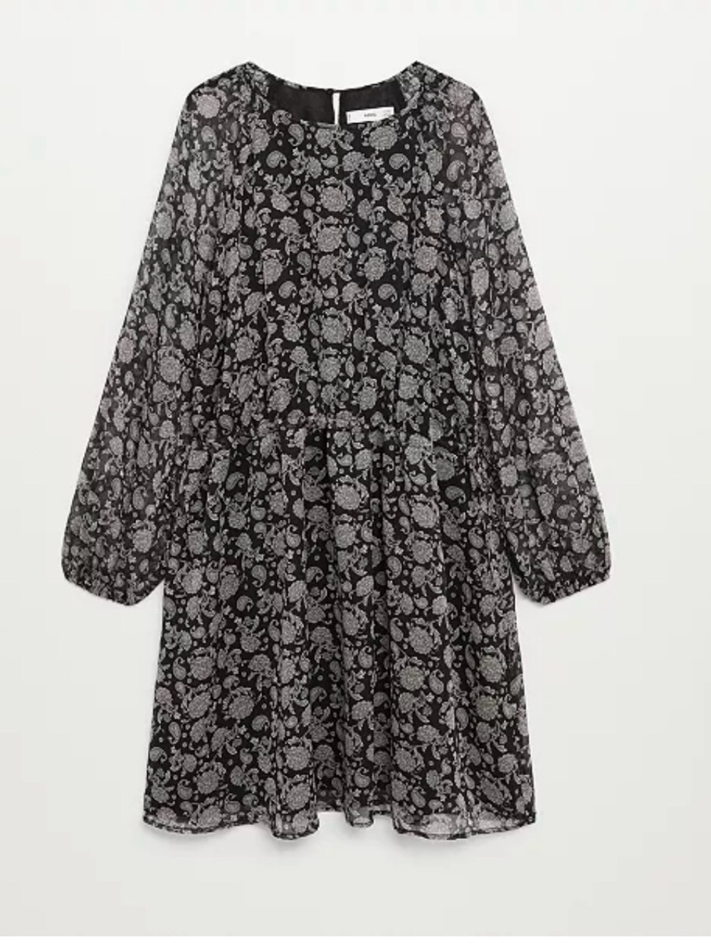 MANGO Flowy Printed Dress